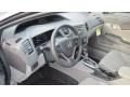 Gray 2012 Honda Civic LX Sedan Interior