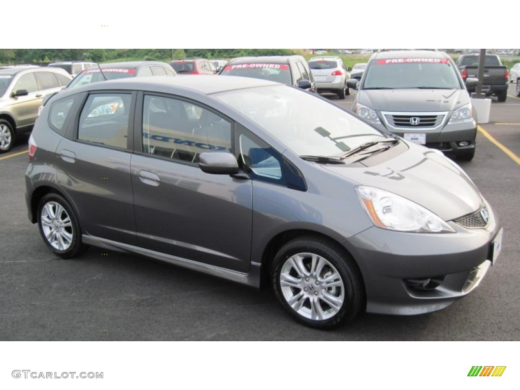 Polished Metal Metallic 2011 Honda Fit Sport Exterior Photo #49180516
