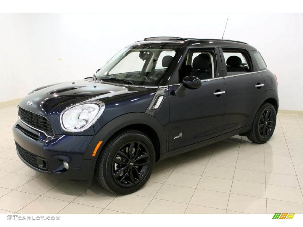 Cosmic Blue 2011 Mini Cooper S Countryman All4 AWD Exterior Photo #49180526