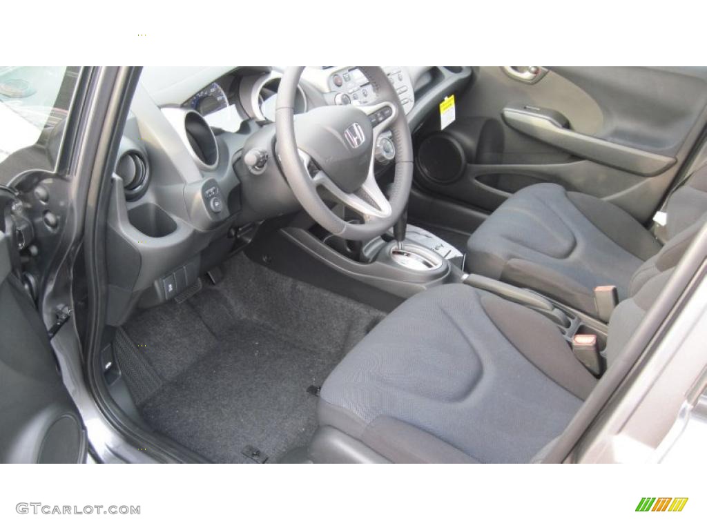 Sport Black Interior 2011 Honda Fit Sport Photo #49180553