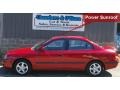 2004 Rally Red Hyundai Elantra GT Sedan  photo #2