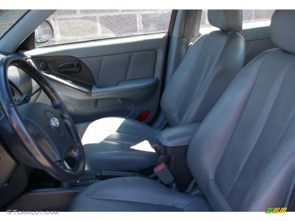 2004 Elantra GT Sedan - Rally Red / Dark Gray photo #3