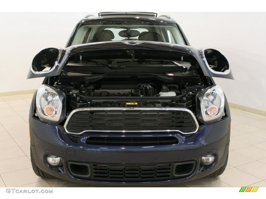 2011 Cooper S Countryman All4 AWD - Cosmic Blue / Carbon Black photo #22