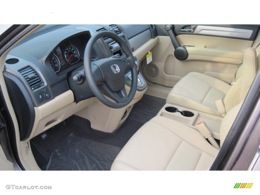 Ivory Interior 2011 Honda CR-V LX Photo #49180991