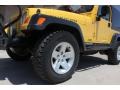 2004 Solar Yellow Jeep Wrangler Rubicon 4x4  photo #20