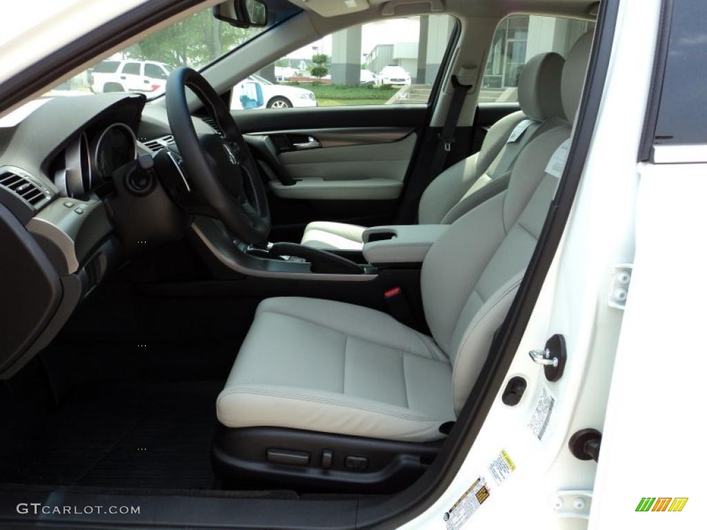 2012 TL 3.7 SH-AWD Technology - Bellanova White Pearl / Taupe photo #7