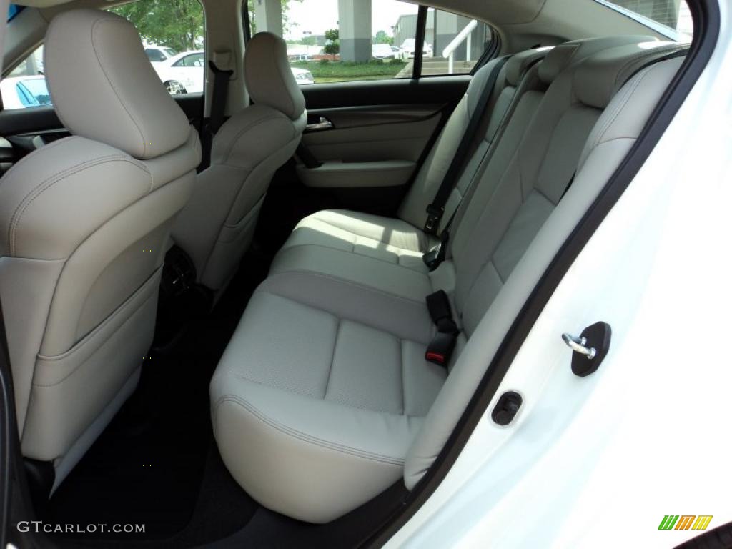2012 TL 3.7 SH-AWD Technology - Bellanova White Pearl / Taupe photo #8