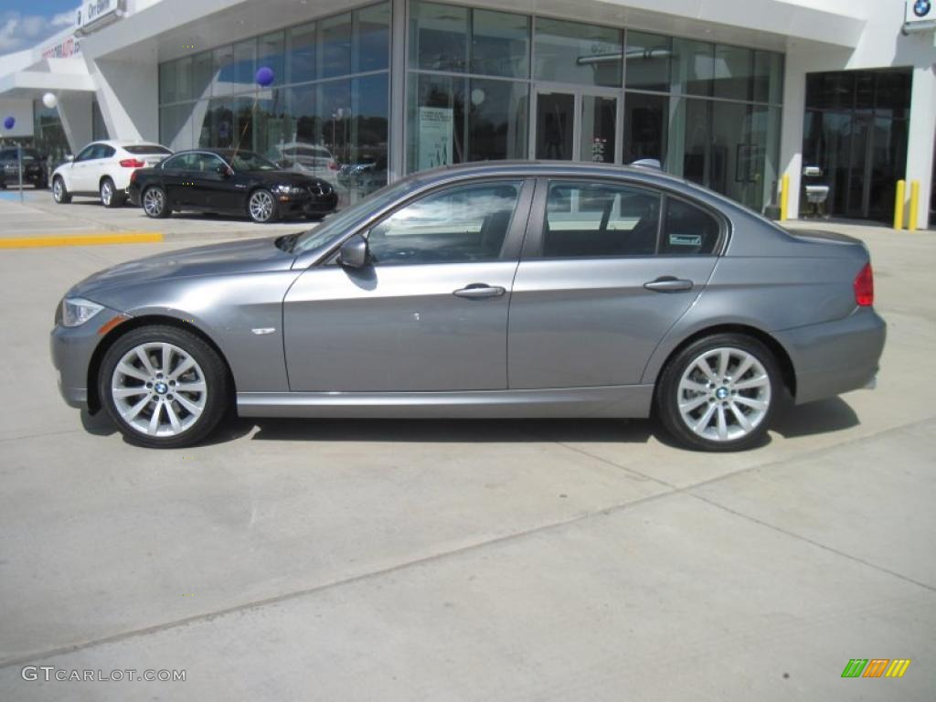 2011 3 Series 328i Convertible - Space Gray Metallic / Oyster/Black Dakota Leather photo #3