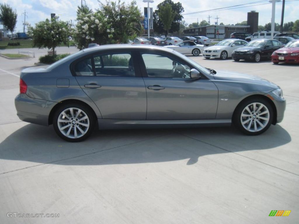 2011 3 Series 328i Convertible - Space Gray Metallic / Oyster/Black Dakota Leather photo #4