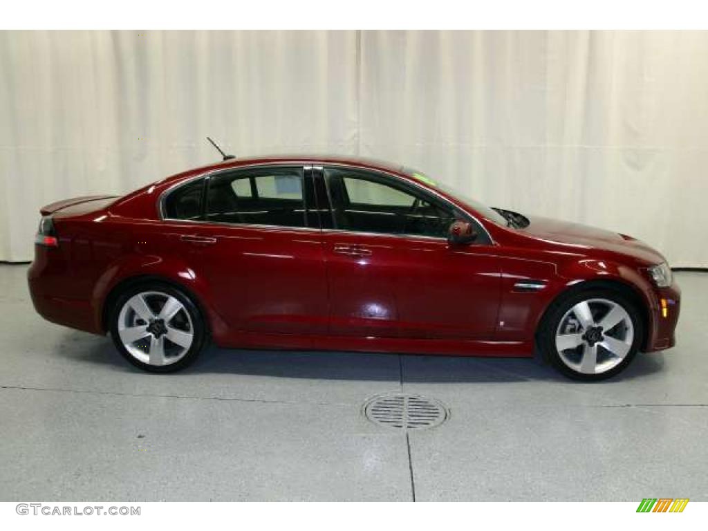 Sport Red Metallic 2009 Pontiac G8 GT Exterior Photo #49182455