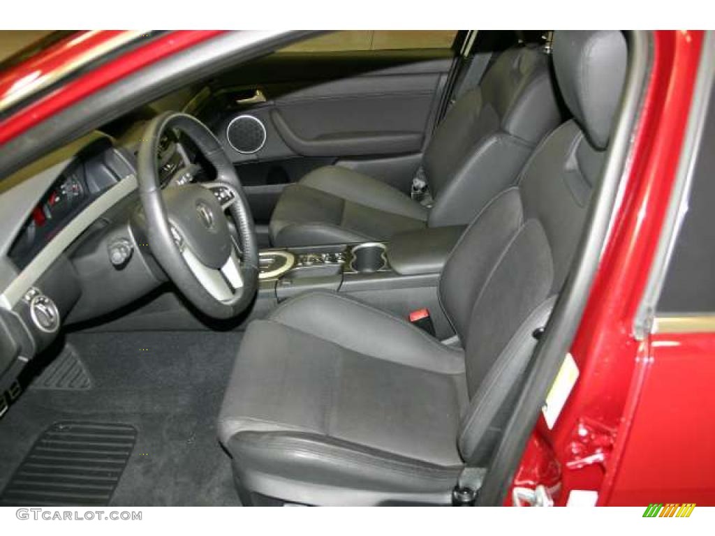 Onyx Interior 2009 Pontiac G8 GT Photo #49182473