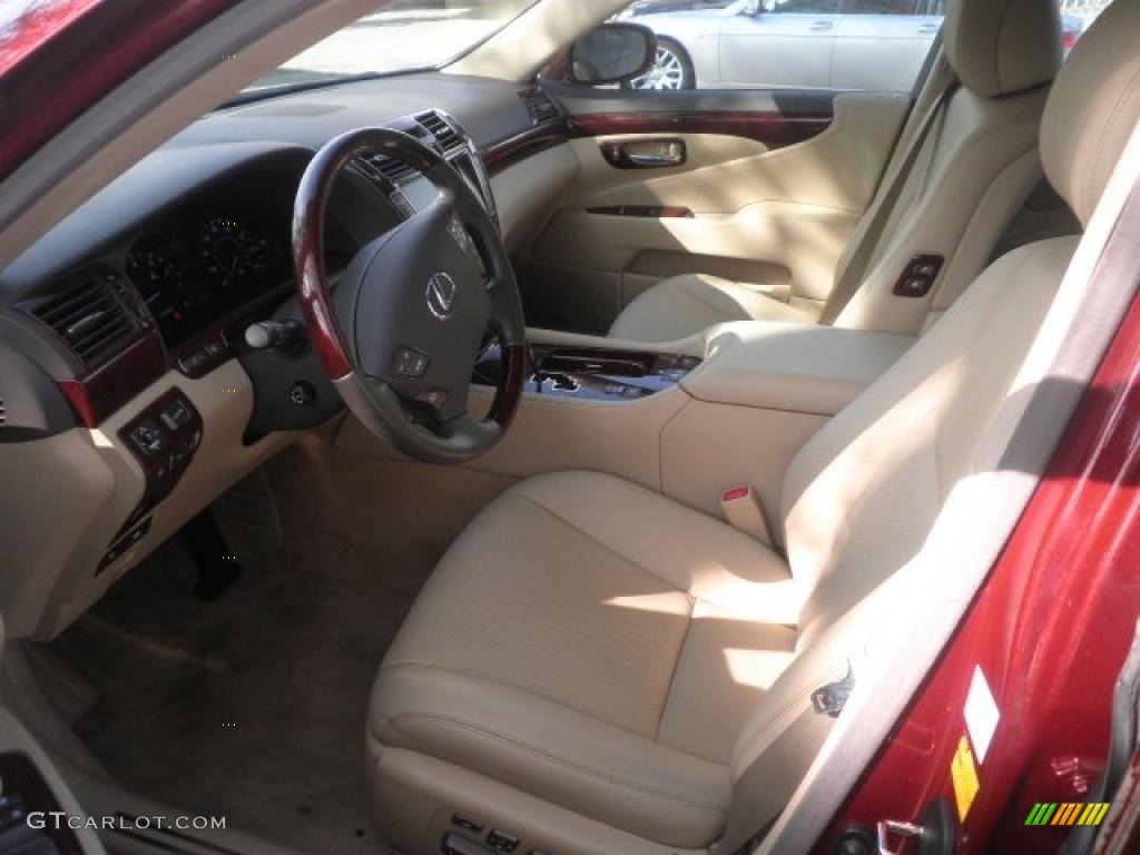 Cashmere Interior 2008 Lexus LS 460 L Photo #49182956
