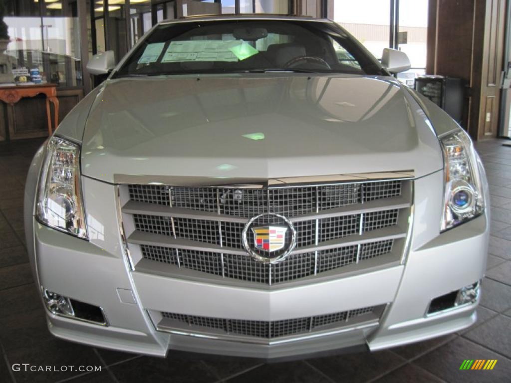 Radiant Silver Metallic 2011 Cadillac CTS Coupe Exterior Photo #49182965