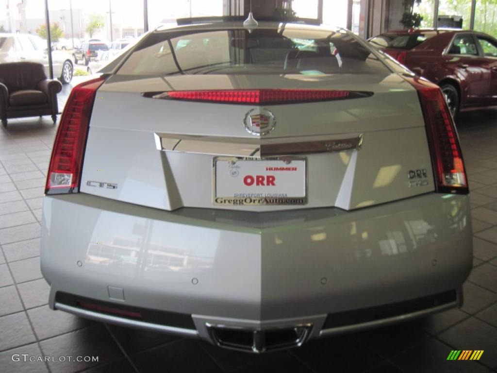 Radiant Silver Metallic 2011 Cadillac CTS Coupe Exterior Photo #49182980