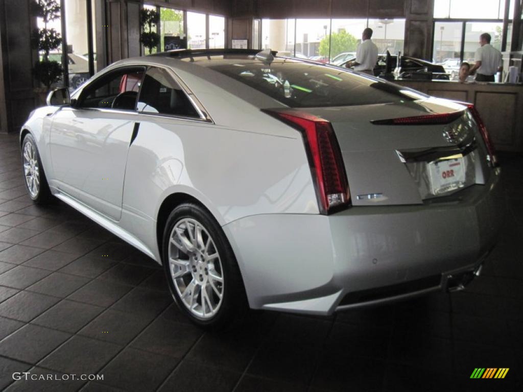 Radiant Silver Metallic 2011 Cadillac CTS Coupe Exterior Photo #49182998