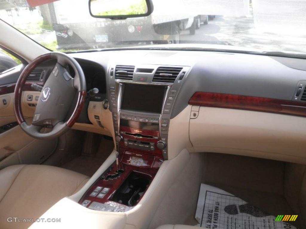 2008 Lexus LS 460 L Cashmere Dashboard Photo #49183205
