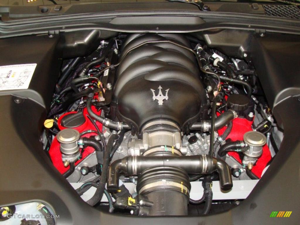 2011 Maserati GranTurismo S 4.7 Liter DOHC 32-Valve VVT V8 Engine Photo #49183244