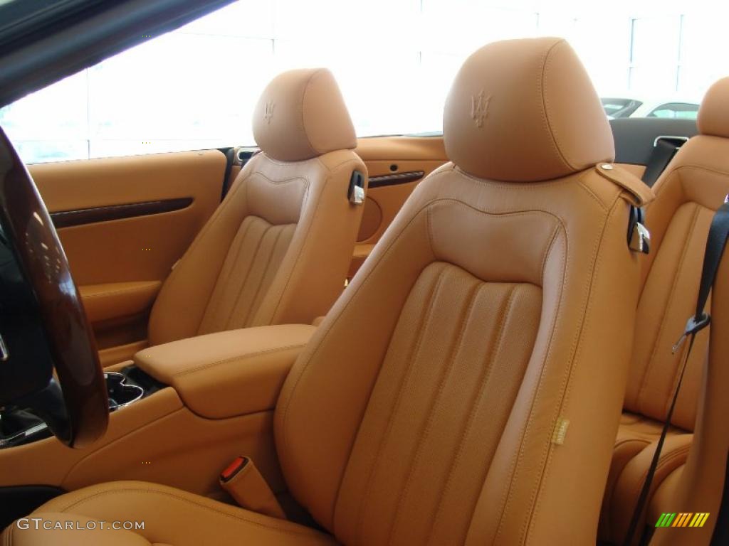 Cuoio Interior 2011 Maserati GranTurismo Convertible GranCabrio Photo #49183478