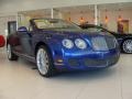 2010 Moroccan Blue Bentley Continental GTC Speed  photo #3