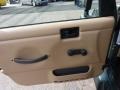 Camel Beige/Dark Green Door Panel Photo for 2002 Jeep Wrangler #49183889