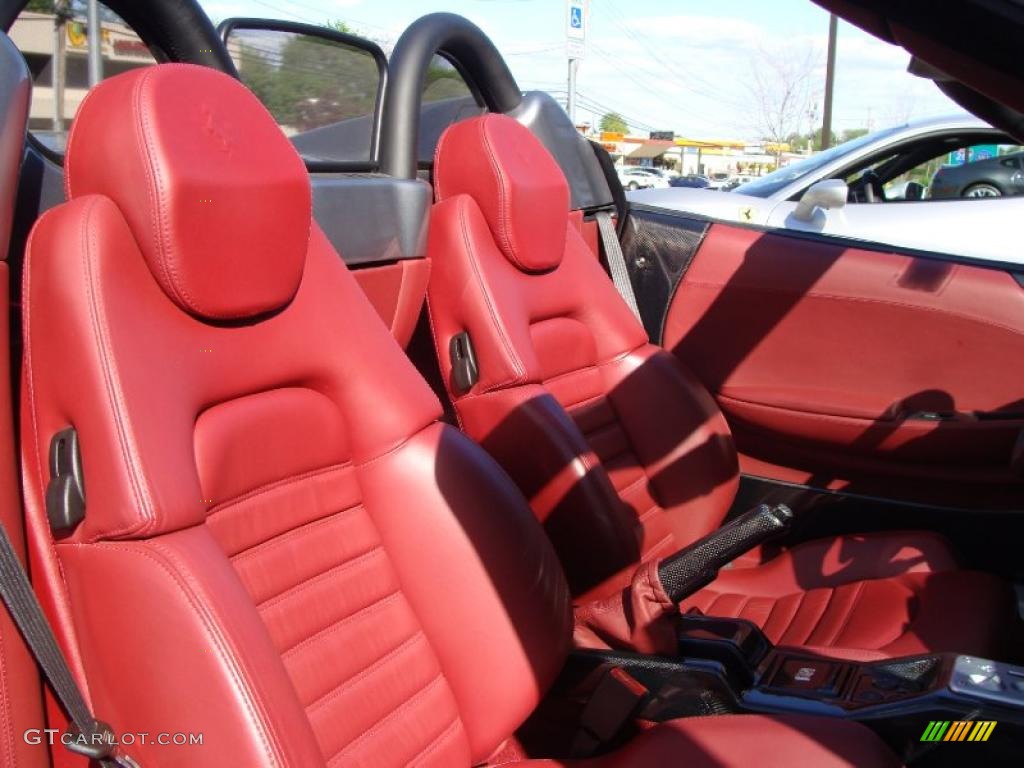 Bordeaux Interior 2005 Ferrari 360 Spider F1 Photo #49184297