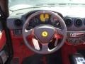 2005 Ferrari 360 Bordeaux Interior Steering Wheel Photo