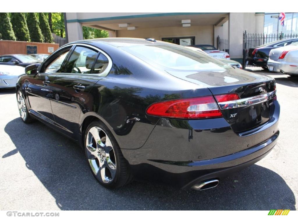 Midnight  Metallic Black 2009 Jaguar XF Supercharged Exterior Photo #49184489