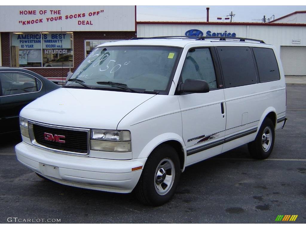 White gmc safari #3