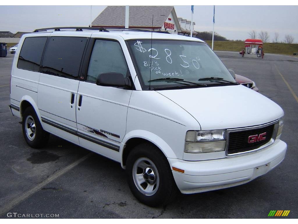 1998 Safari SLX AWD Passenger Van - Ghost White / Medium Grey photo #6