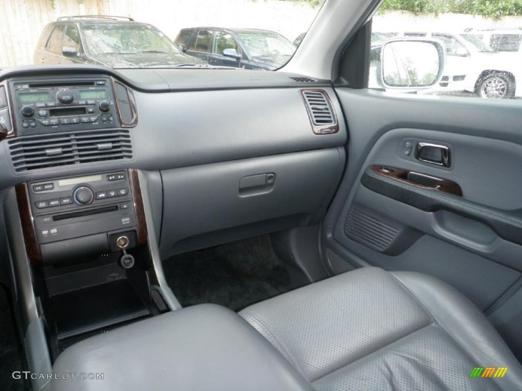 Gray Interior 2003 Honda Pilot EX-L 4WD Photo #49185185