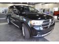 2011 Brilliant Black Crystal Pearl Dodge Durango Crew  photo #4