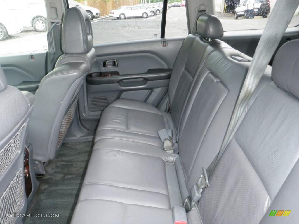 Gray Interior 2003 Honda Pilot EX-L 4WD Photo #49185329