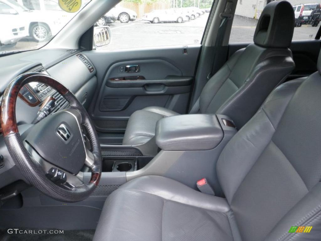 Gray Interior 2003 Honda Pilot EX-L 4WD Photo #49185356