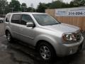 2010 Alabaster Silver Metallic Honda Pilot Touring  photo #1