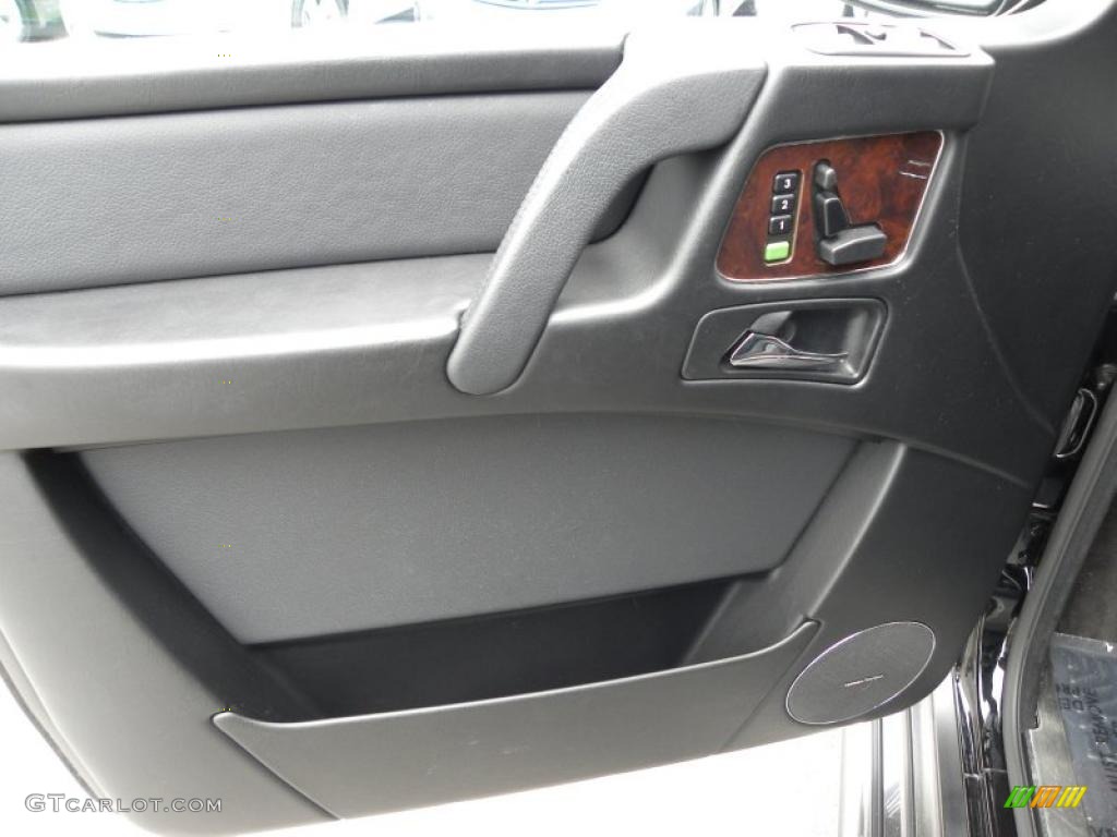 2010 Mercedes-Benz G 550 Black Door Panel Photo #49185653
