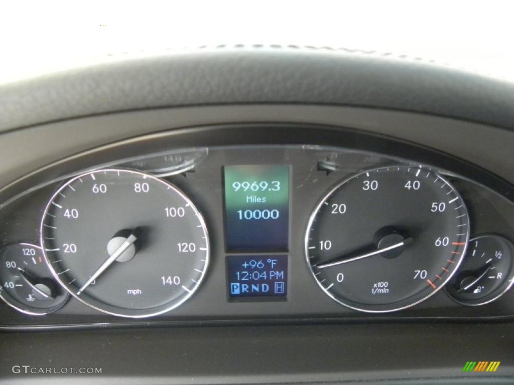 2010 Mercedes-Benz G 550 Gauges Photo #49185875