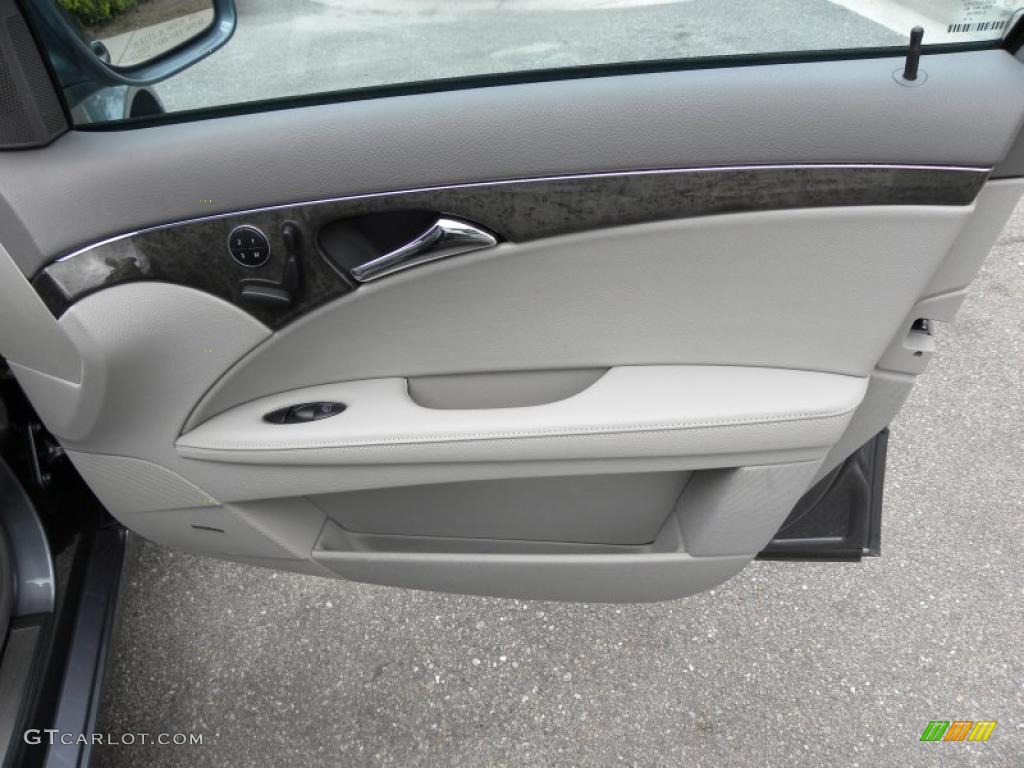 2008 E 350 4Matic Sedan - Flint Grey Metallic / Ash photo #10