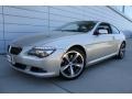 Mineral Silver Metallic 2008 BMW 6 Series 650i Coupe