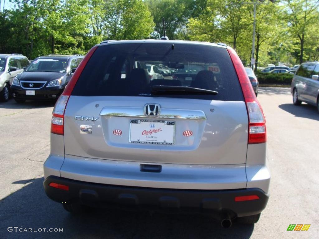 2008 CR-V EX-L 4WD - Whistler Silver Metallic / Gray photo #9