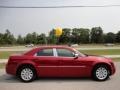 2008 Inferno Red Crystal Pearl Chrysler 300 LX  photo #13