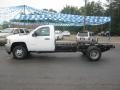 Summit White - Silverado 3500HD Regular Cab 4x4 Chassis Photo No. 2