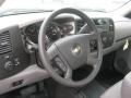 Dark Titanium Steering Wheel Photo for 2011 Chevrolet Silverado 3500HD #49188788