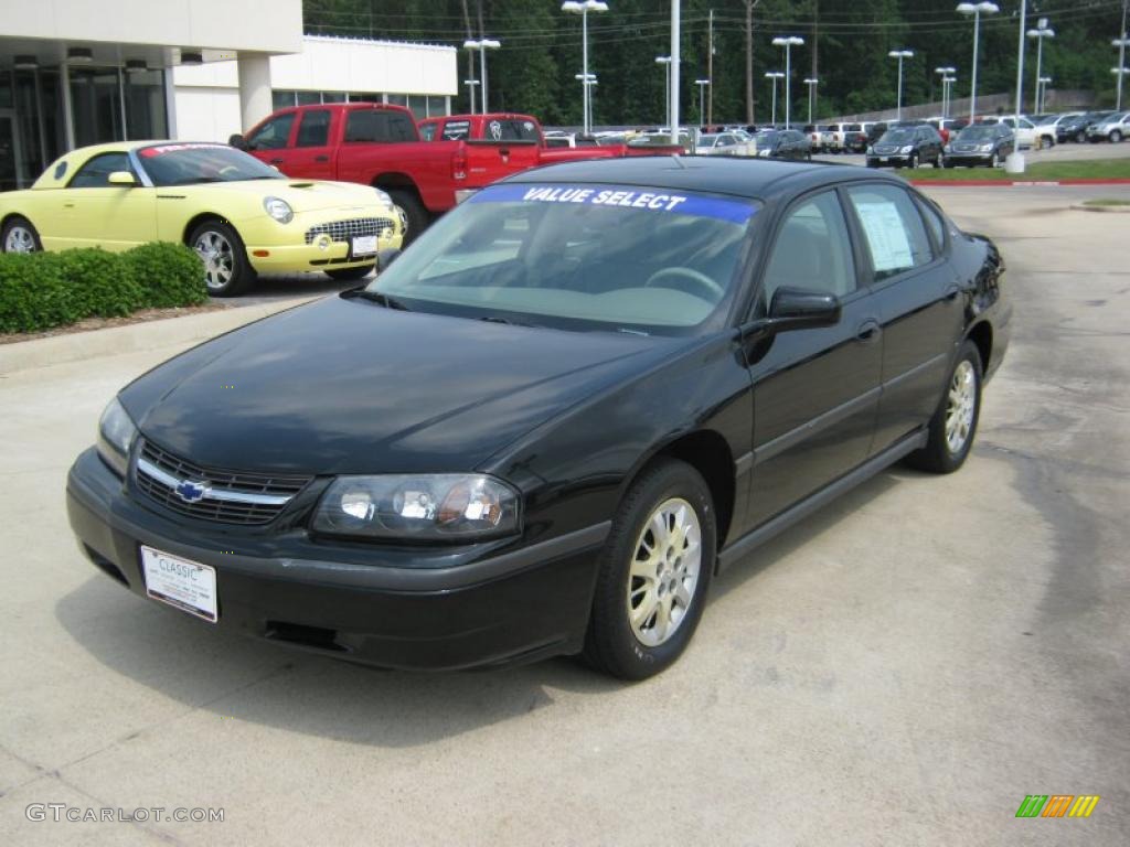 2004 Impala  - Black / Neutral Beige photo #1