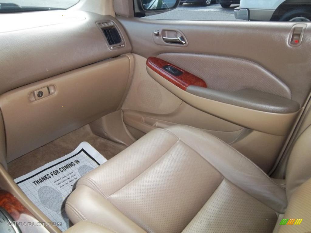 2003 MDX Touring - Sandstone Metallic / Saddle photo #17