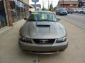 2001 Mineral Grey Metallic Ford Mustang V6 Coupe  photo #6