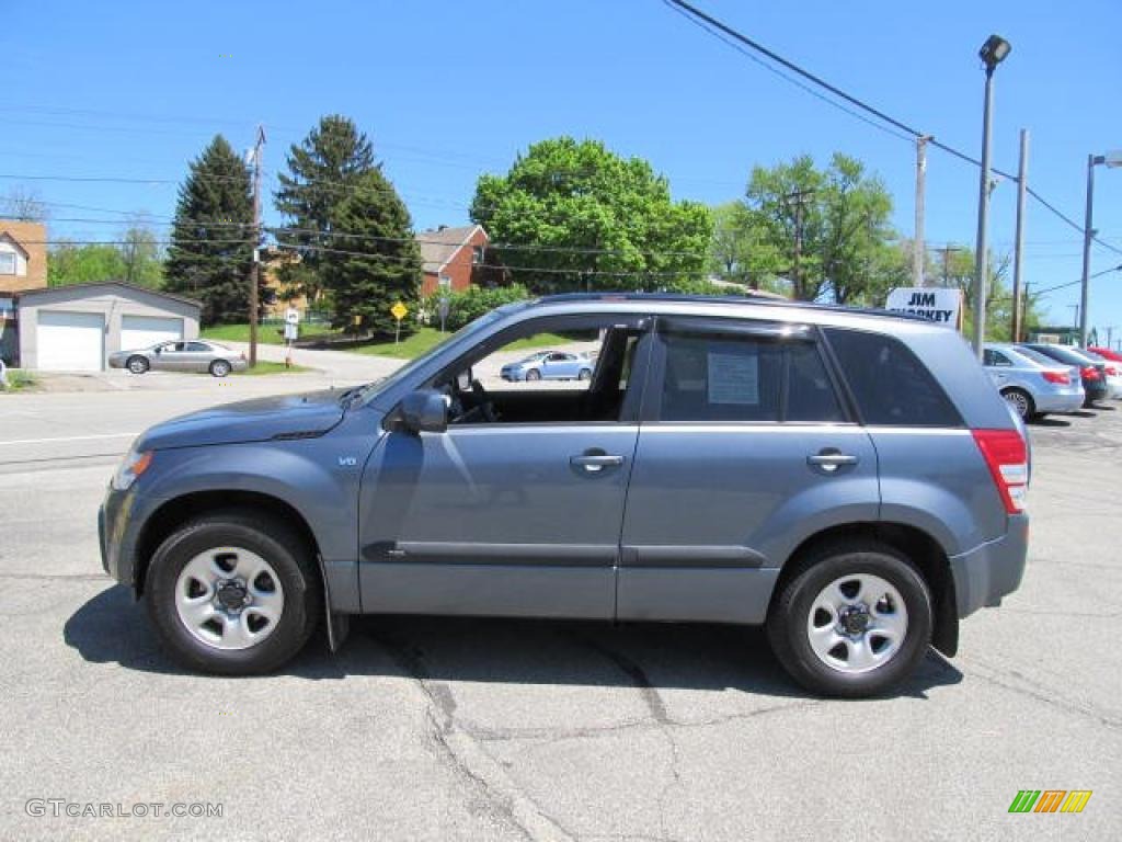 Azure Grey Metallic 2008 Suzuki Grand Vitara Luxury 4x4 Exterior Photo #49192068