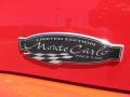 2000 Chevrolet Monte Carlo Limited Edition Pace Car SS Marks and Logos