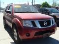 2008 Red Brawn Nissan Pathfinder S 4x4  photo #3