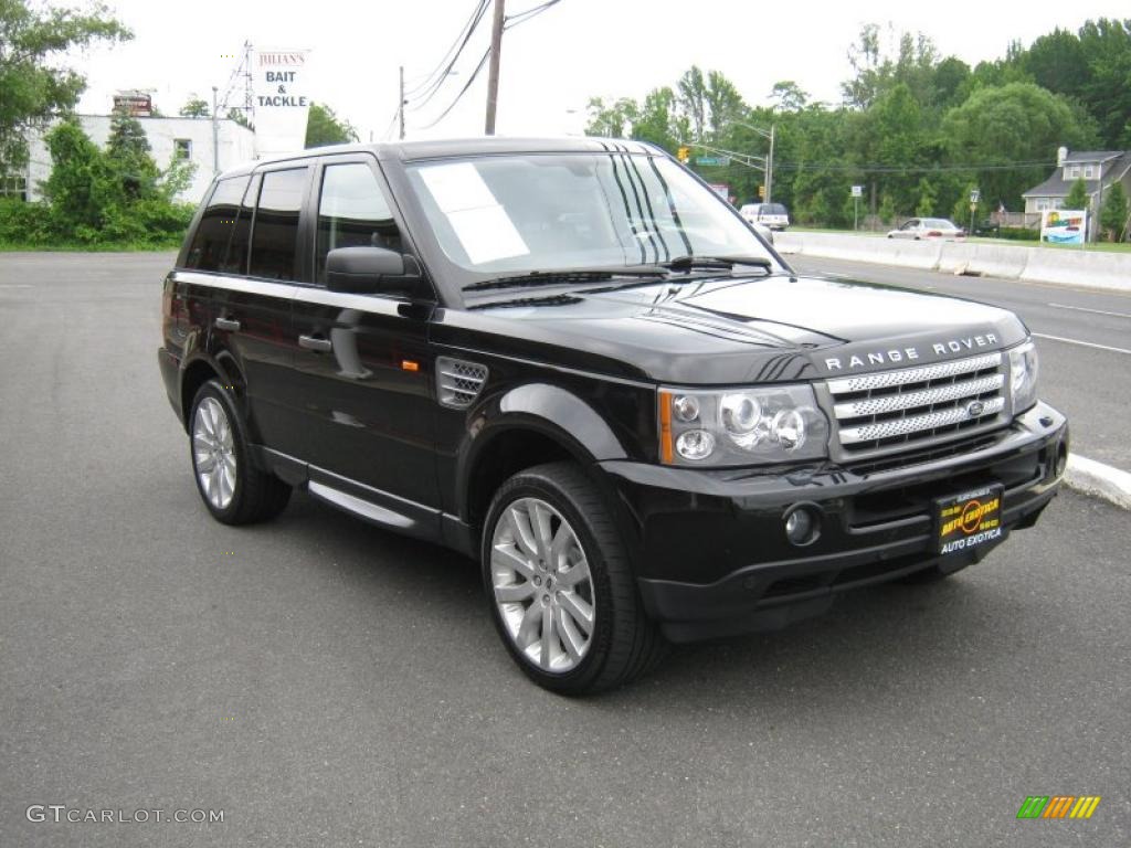 Java Black Pearlescent 2006 Land Rover Range Rover Sport Supercharged Exterior Photo #49194102