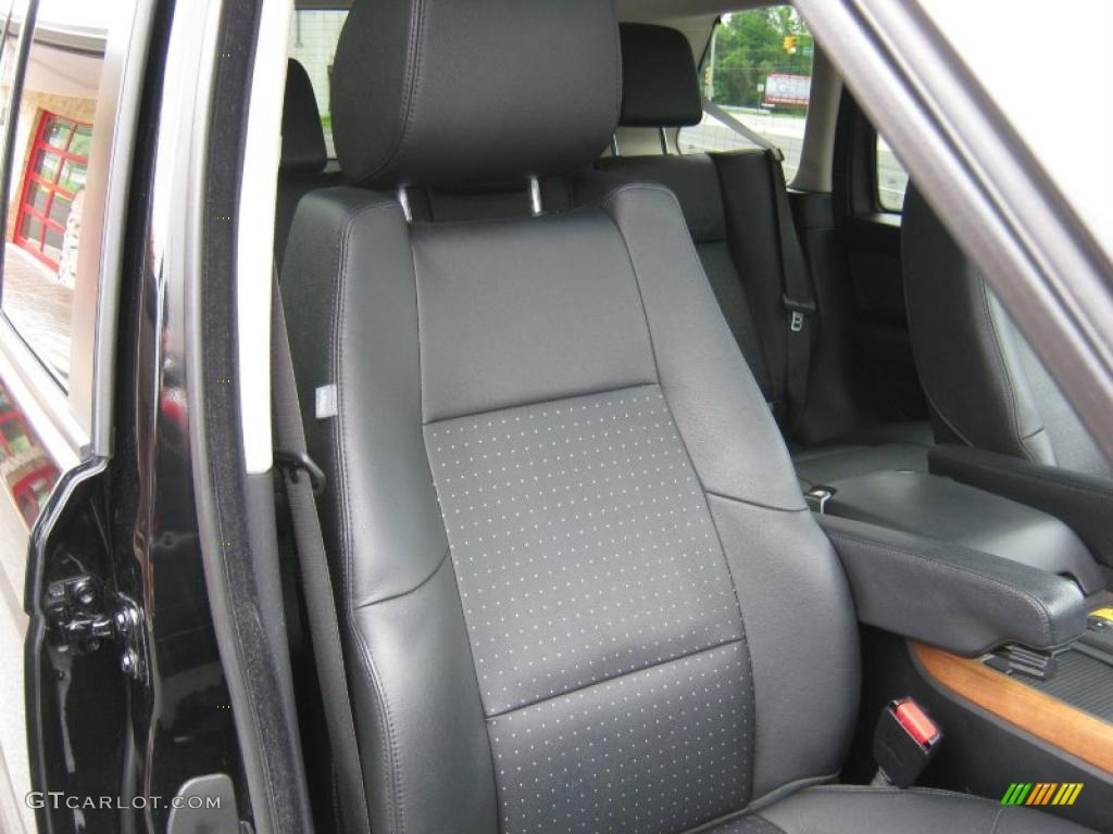 Ebony Black Interior 2006 Land Rover Range Rover Sport Supercharged Photo #49194150